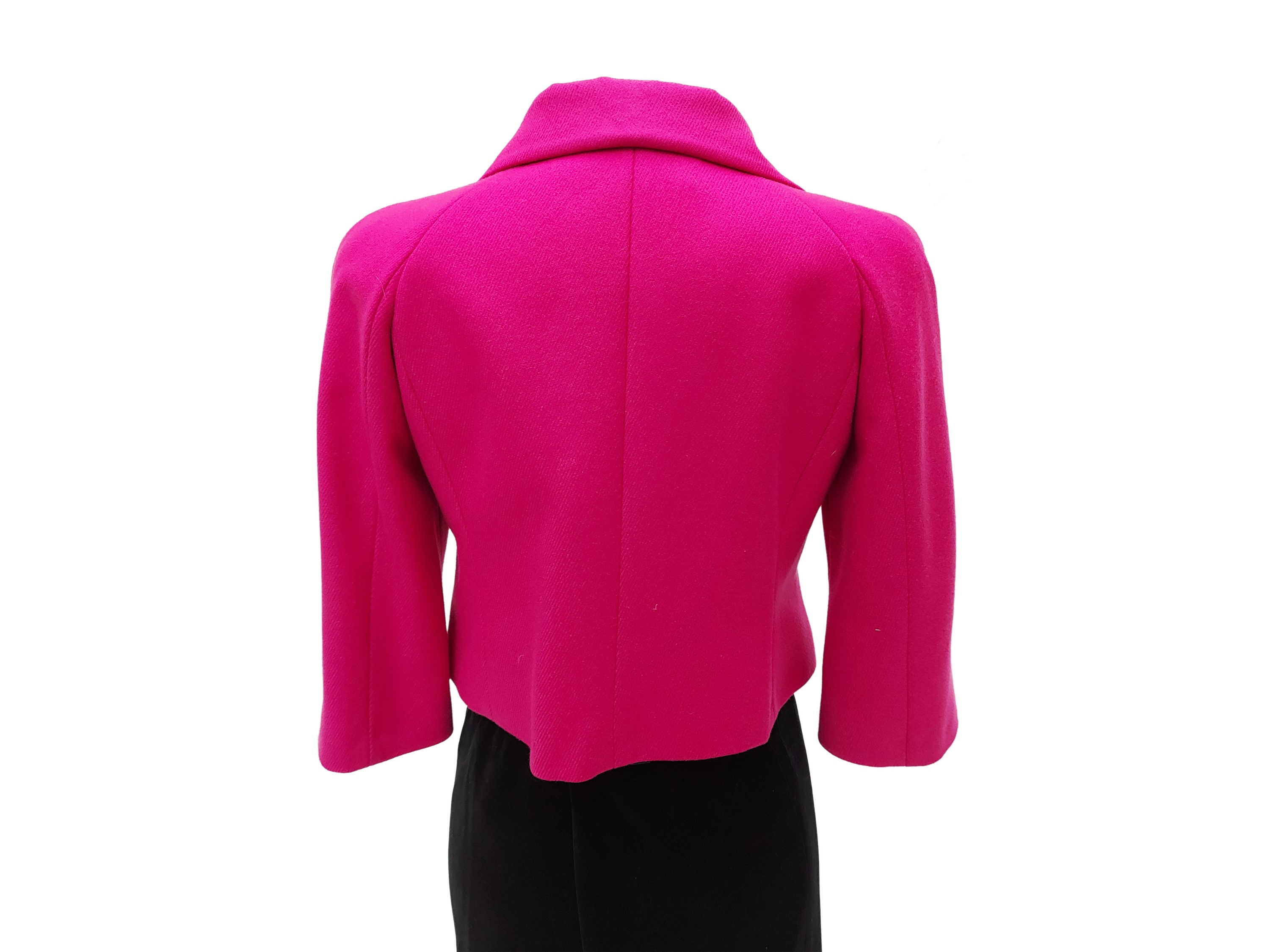Valentino Red - Giacchina Corta in Lana Fucsia