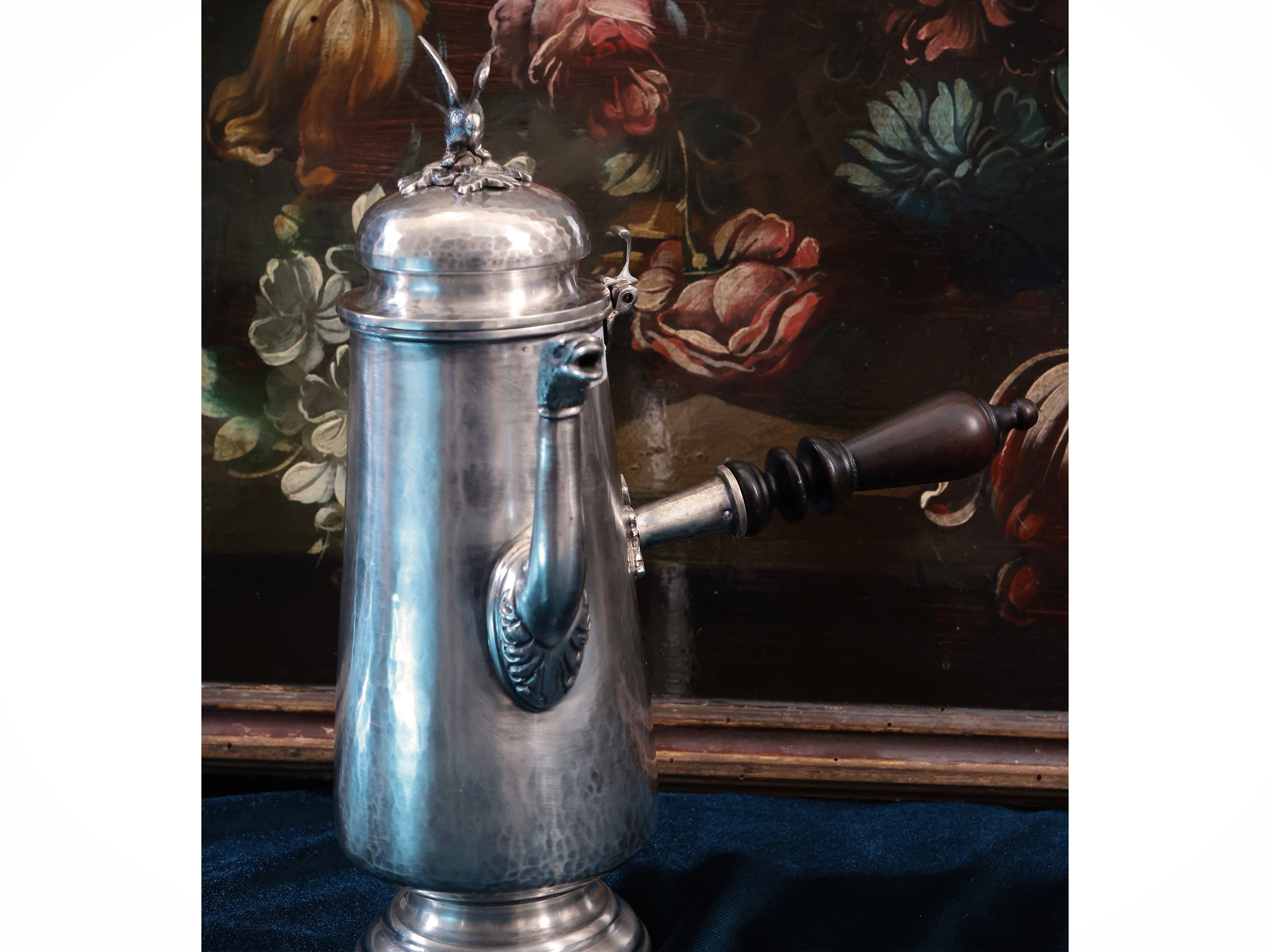 Caffettiera in argento