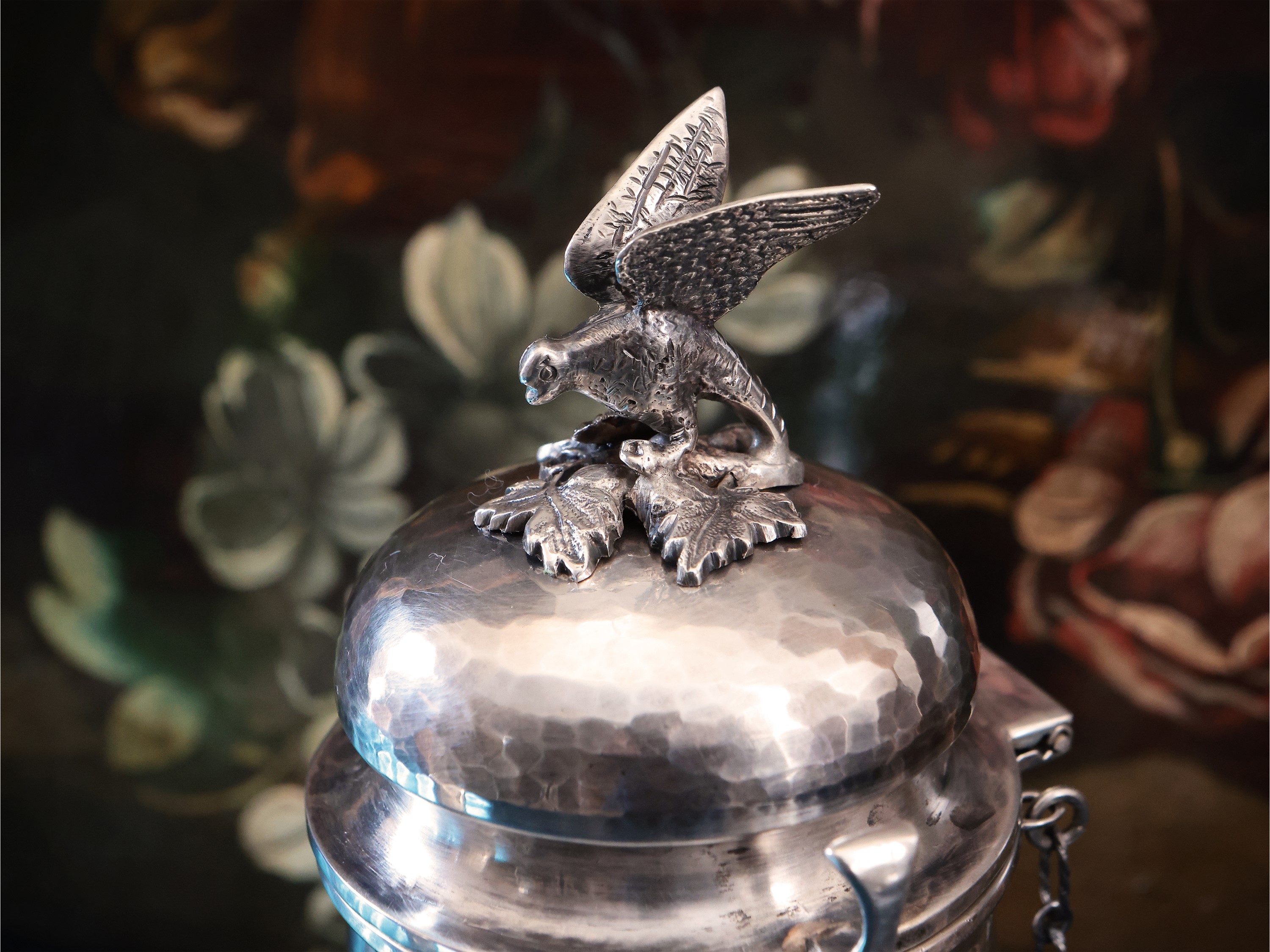 Caffettiera in argento