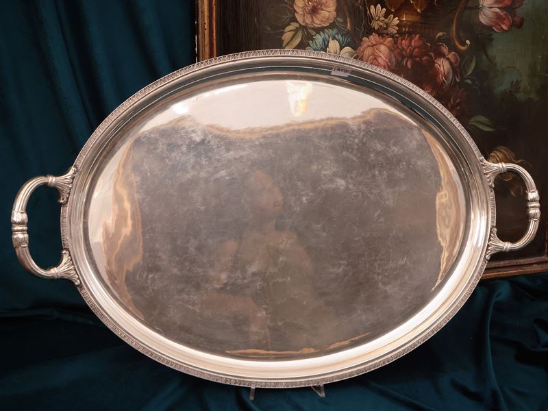 Guantiera in argento