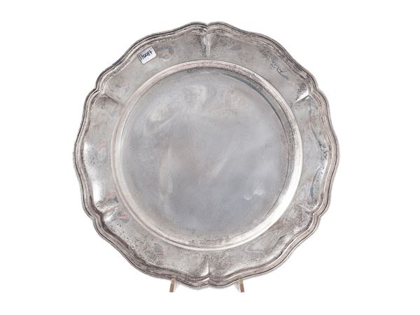 Vassoio centrotavola in argento  - Auction The Modern House - Maison Bibelot - Casa d'Aste Firenze - Milano