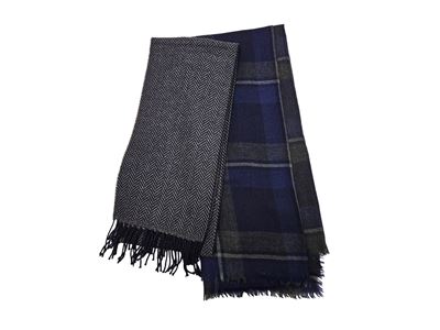Salvatore Ferragamo - Due Sciarpe in Seta e Cashmere