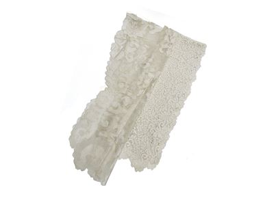 Due Veli in Tulle Bianco