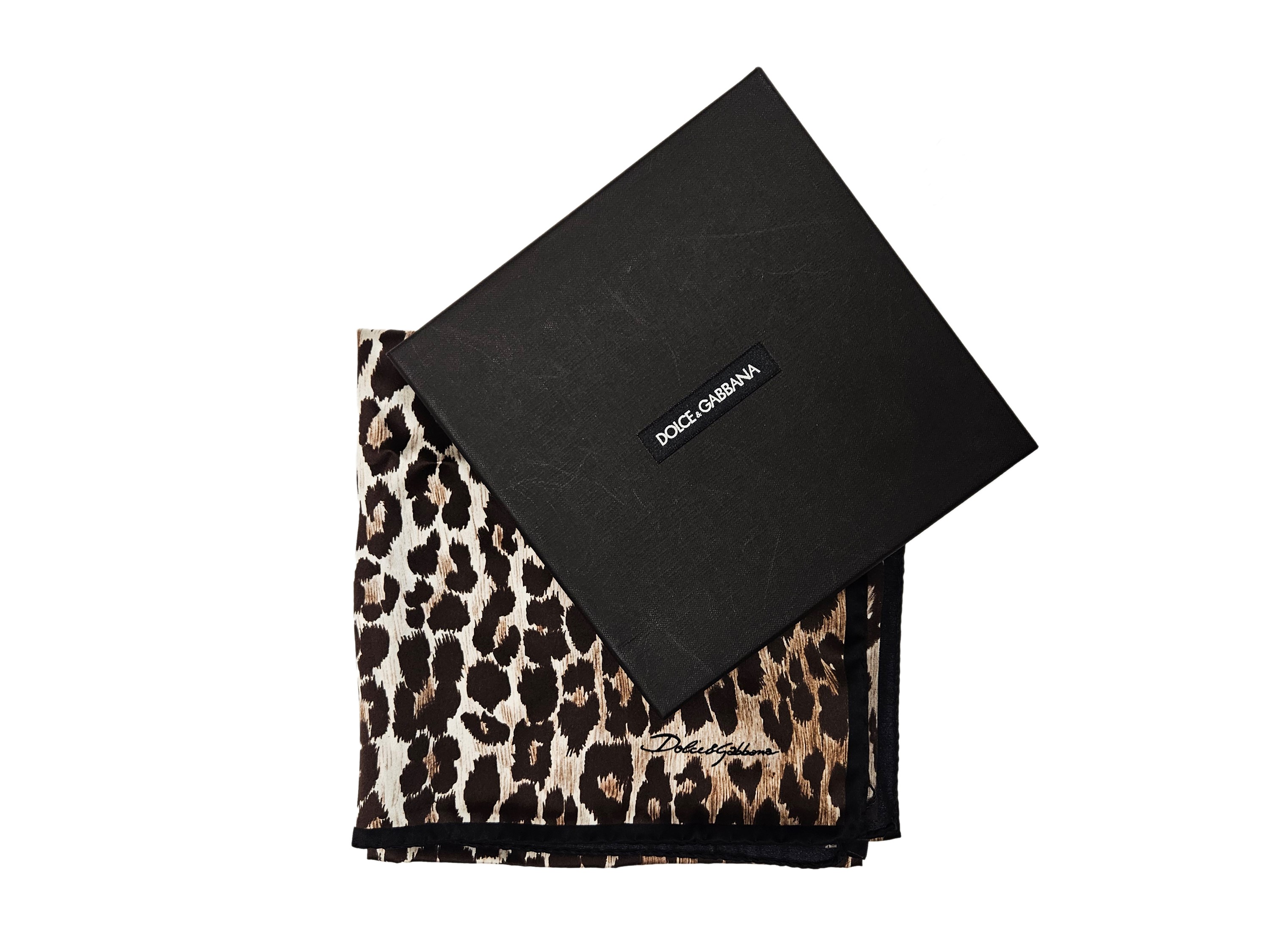 Dolce & Gabbana - Foulard Animalier