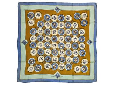 Hermès - Foulard in Seta "carrelage" By Maurice Tranchant