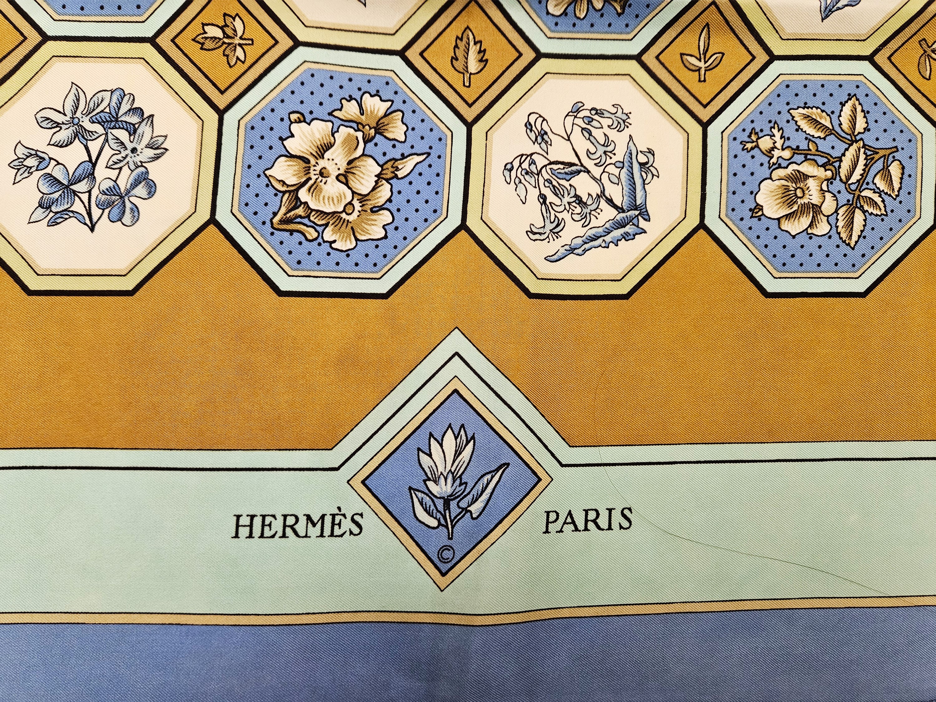 Hermès - Foulard in Seta "carrelage" By Maurice Tranchant