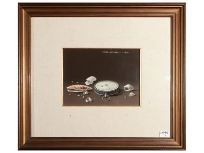 Natura Morta con Orologio 1970