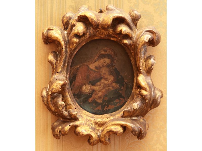 Da Giovan Battista Salvi Detto Sassoferrato - Madonna con Bambino