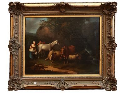 Paesaggio con Contadini e Armenti