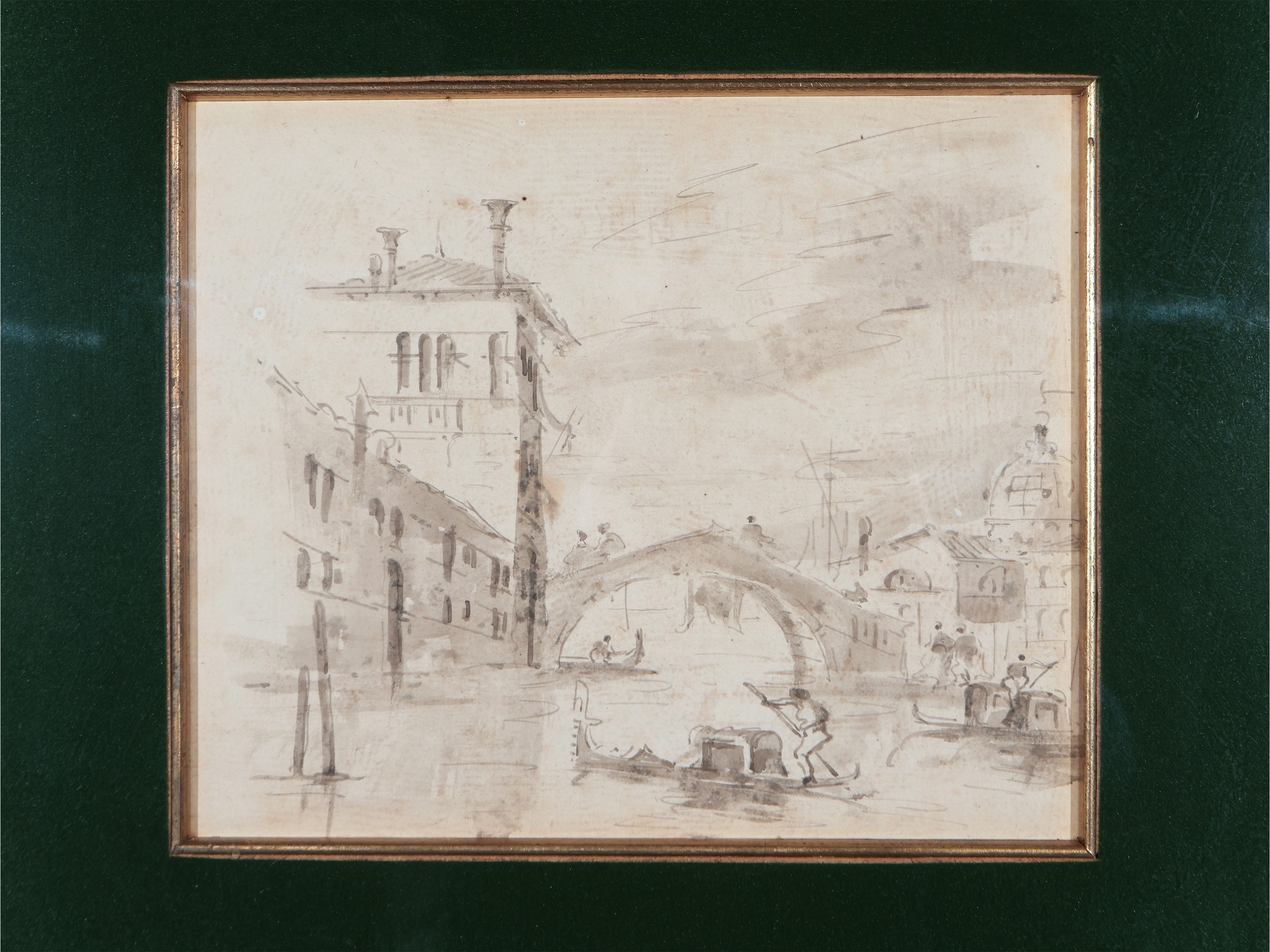 Scuola Veneta del XIX Secolo - Scorci Veneziani
