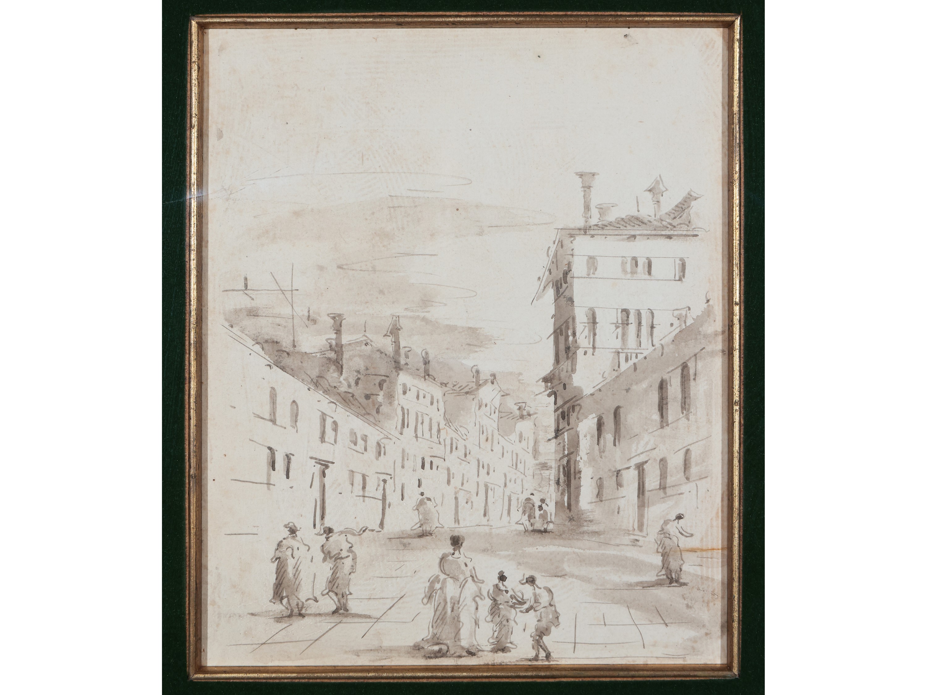 Scuola Veneta del XIX Secolo - Scorci Veneziani