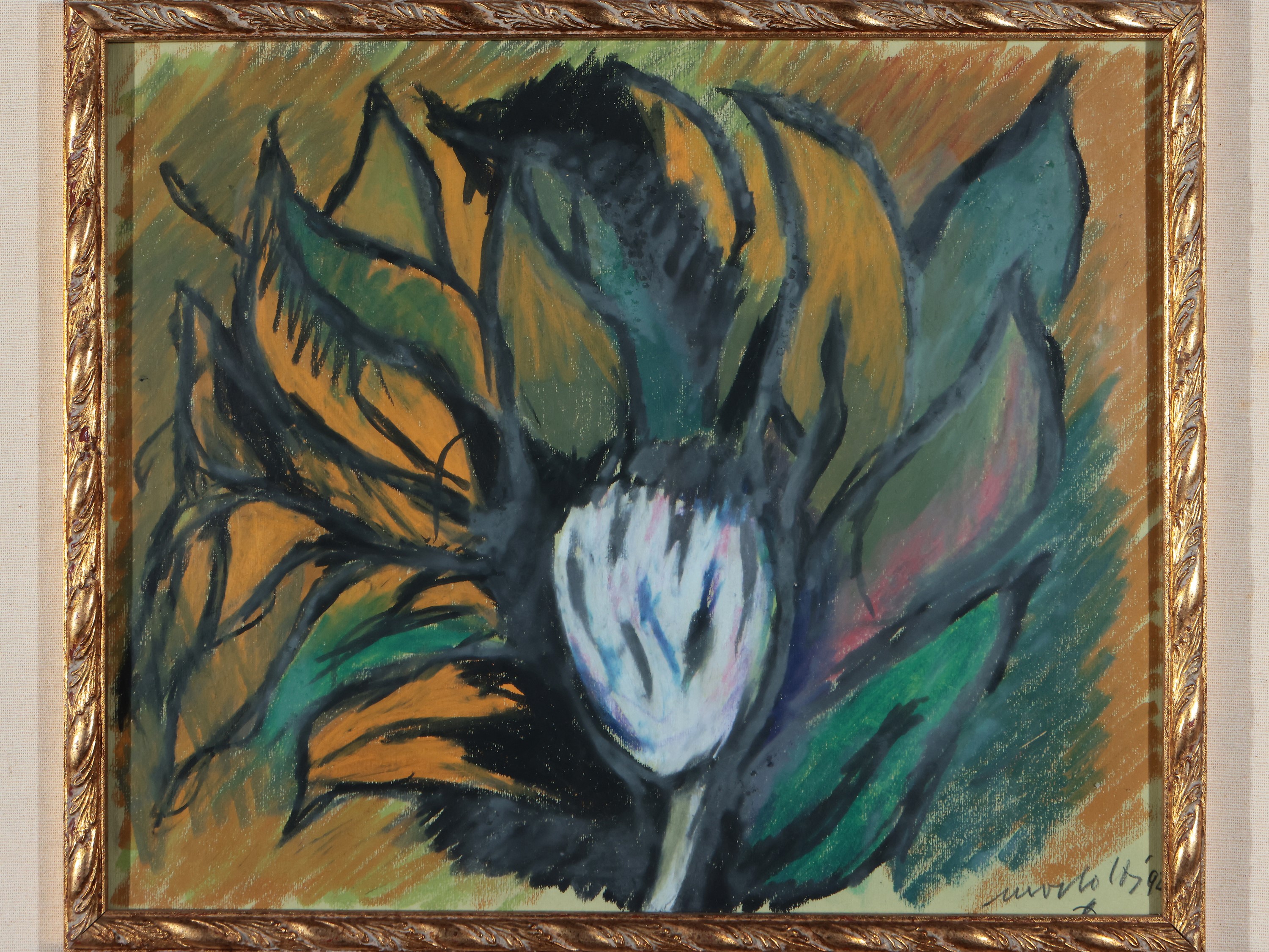 Ennio Morlotti - Fiore 1992