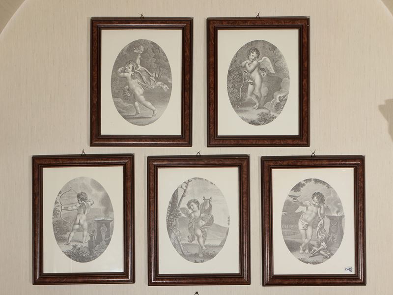 Scenedi Genere con Bambini - Allegorie con Putti