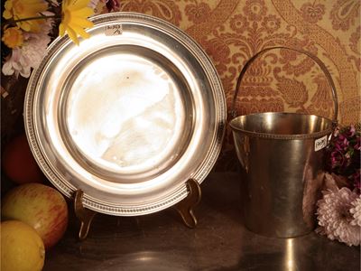 Due Accessori per la Tavola in Argento
