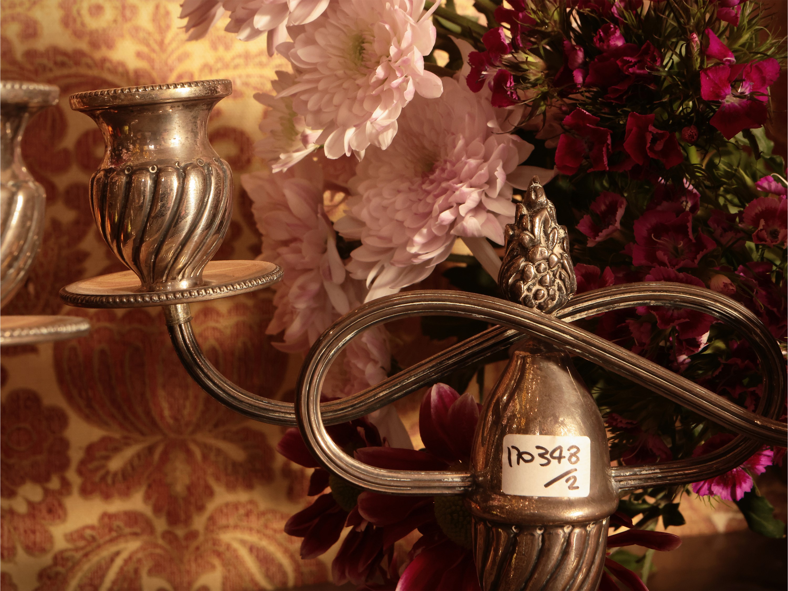 Coppia di Candelabri in Argento