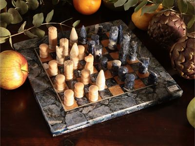 Scacchiera in Pietre Dure