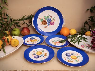 Servizio da Frutta in Porcellana, Richard Ginori