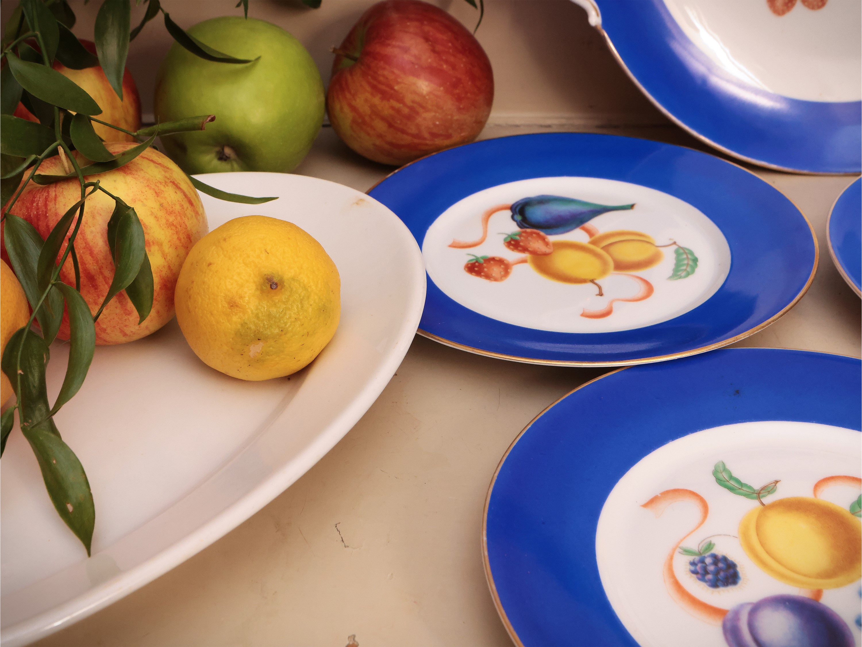 Servizio da Frutta in Porcellana, Richard Ginori