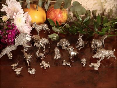 Collezione di Piccoli Animali in Argento