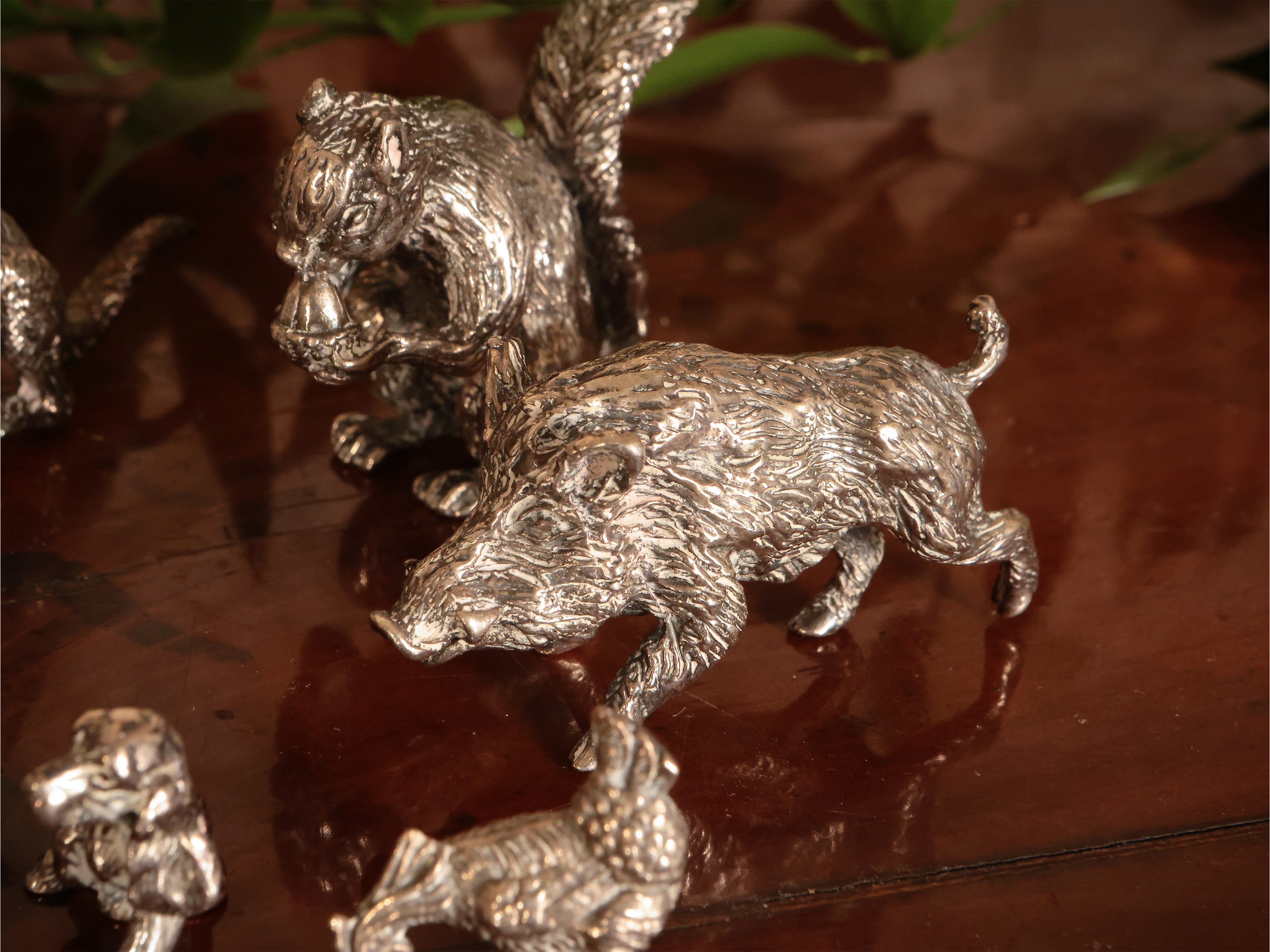 Collezione di Piccoli Animali in Argento