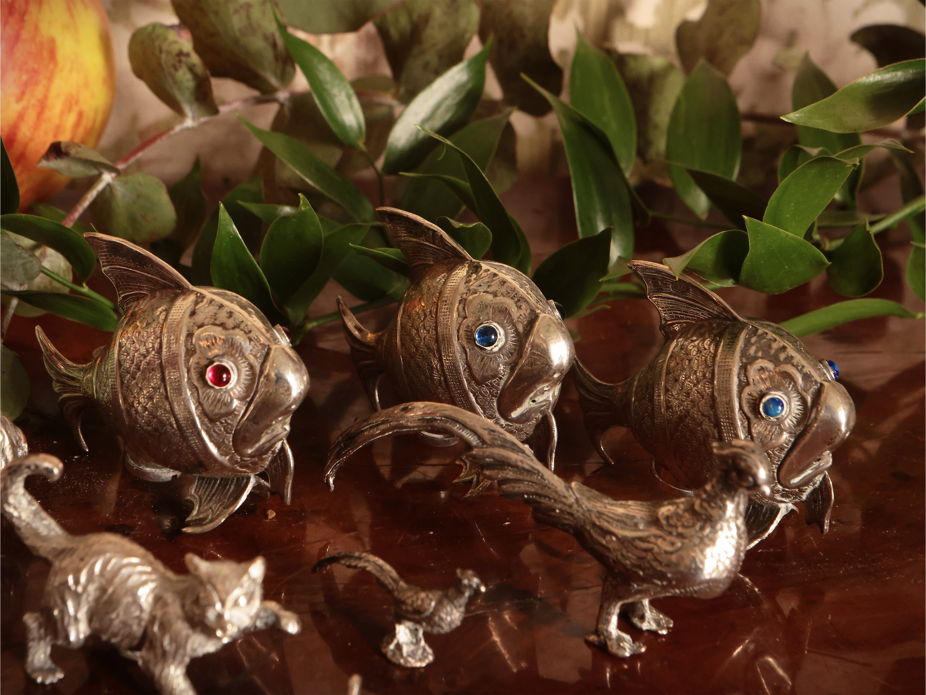 Collezione di Piccoli Animali in Argento