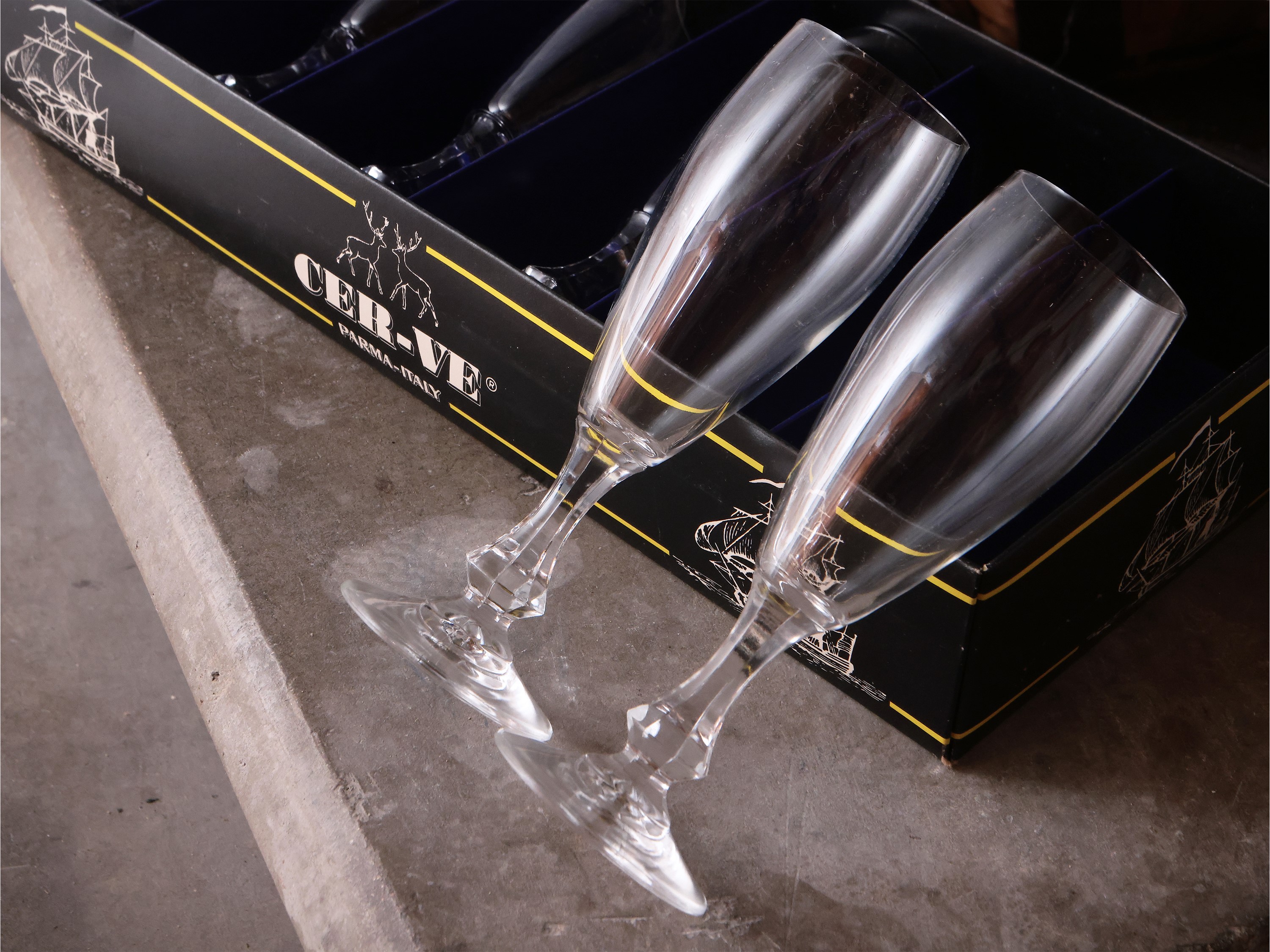 Servito di Bicchieri Tumbler in Vetro