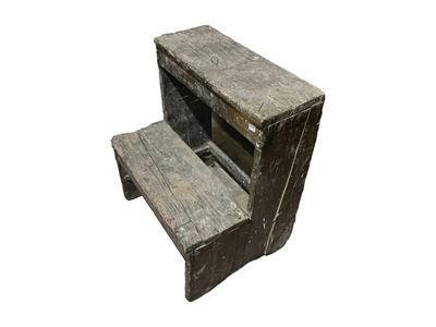 Scaletta Rustica in Legno Tenero