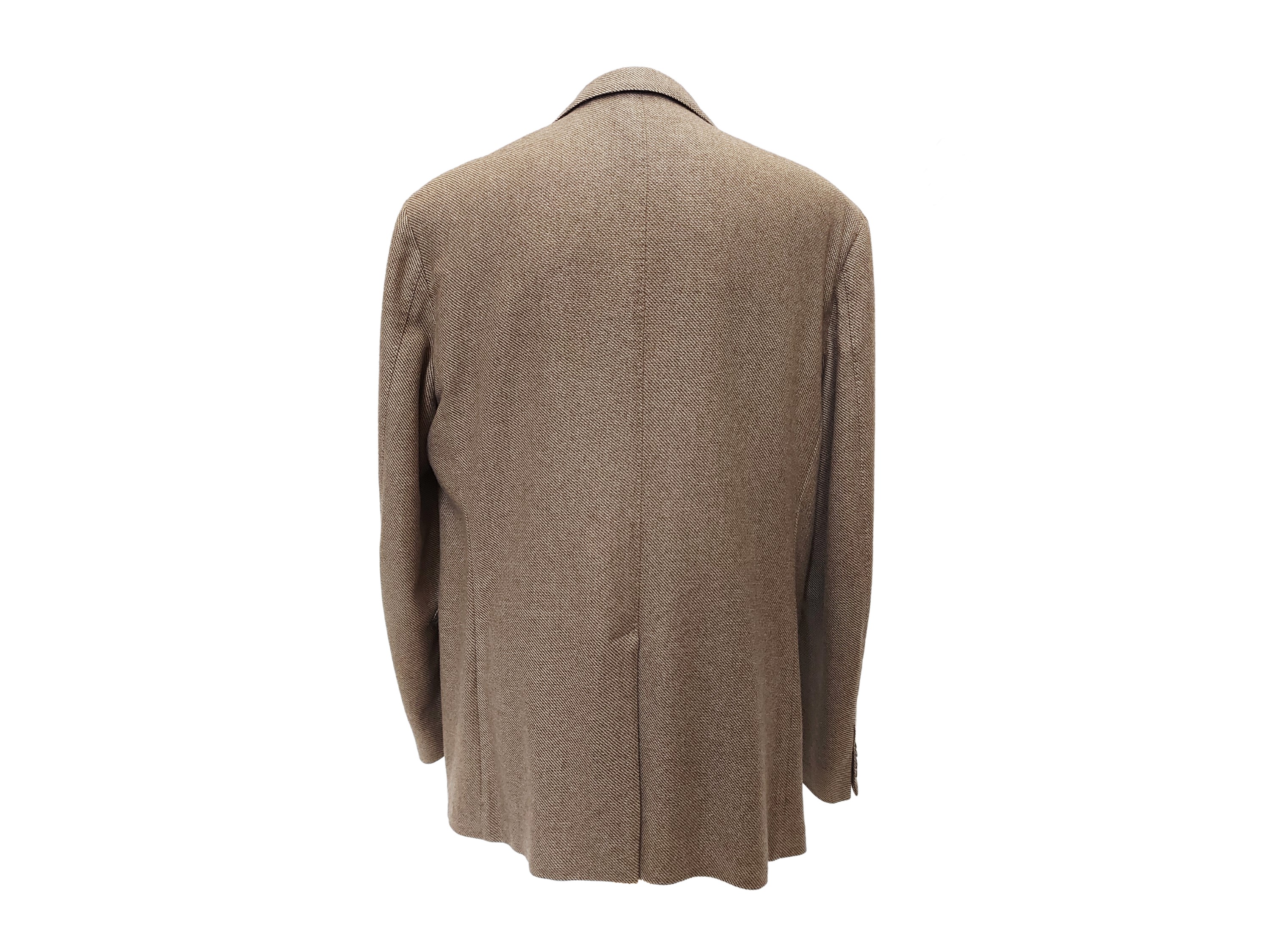 Salvatore Ferragamo - Giacca da Uomo in Cashmere Beige