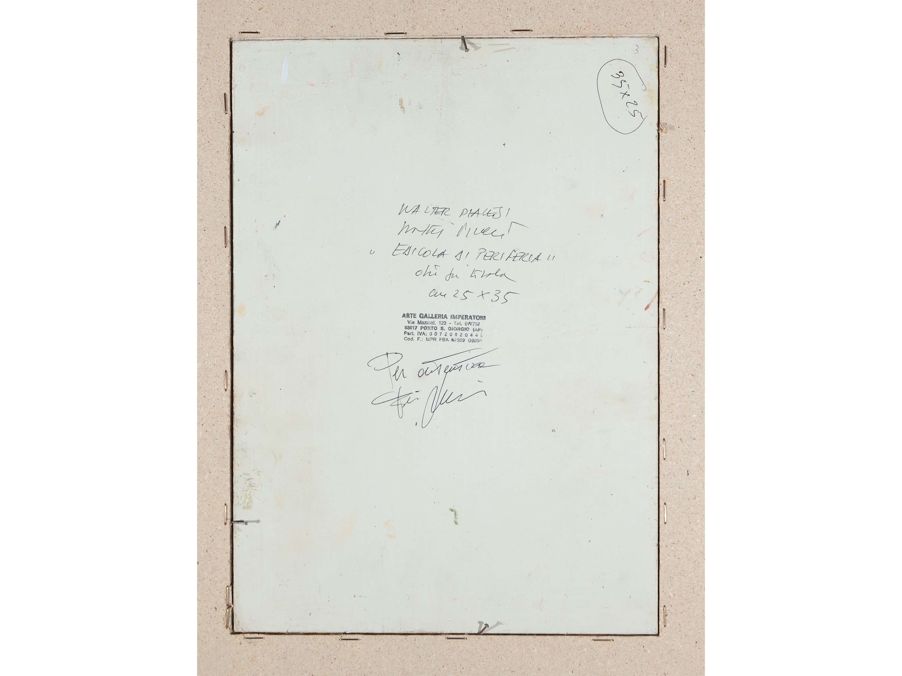Walter Piacesi - Edicola di Periferia
