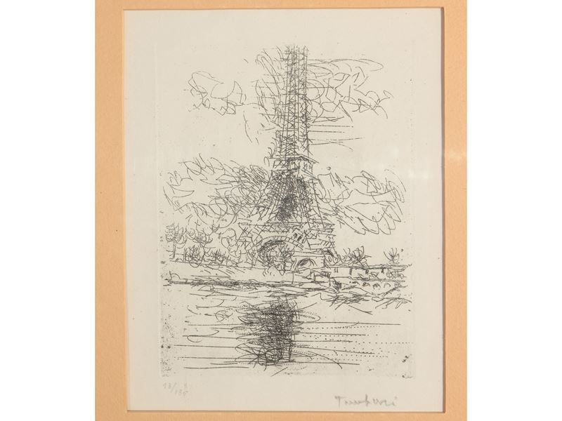 Orfeo Tamburi - Parigi - Ritratto di Uomo
