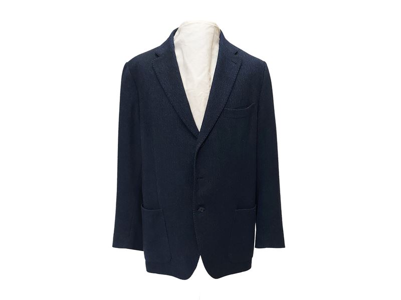Giacca da Uomo in Lana Blu, Cantarelli