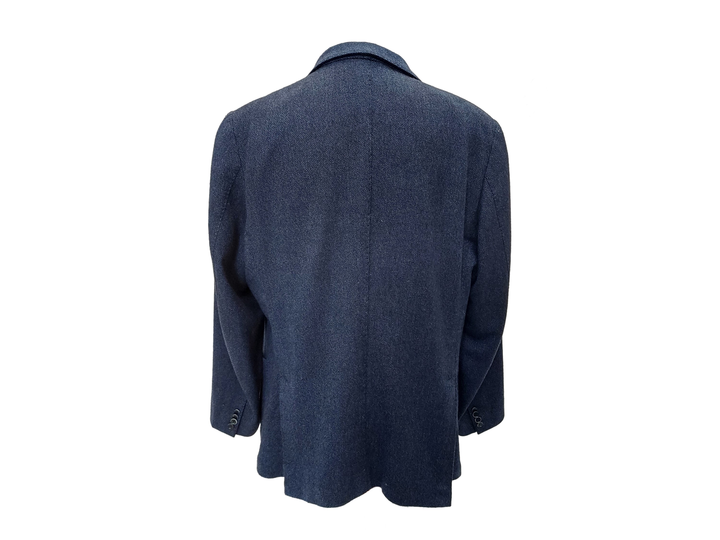 Giacca da Uomo in Lana Blu, Cantarelli
