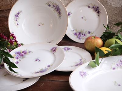 Assortimento di Piatti in Porcellana, Ginori