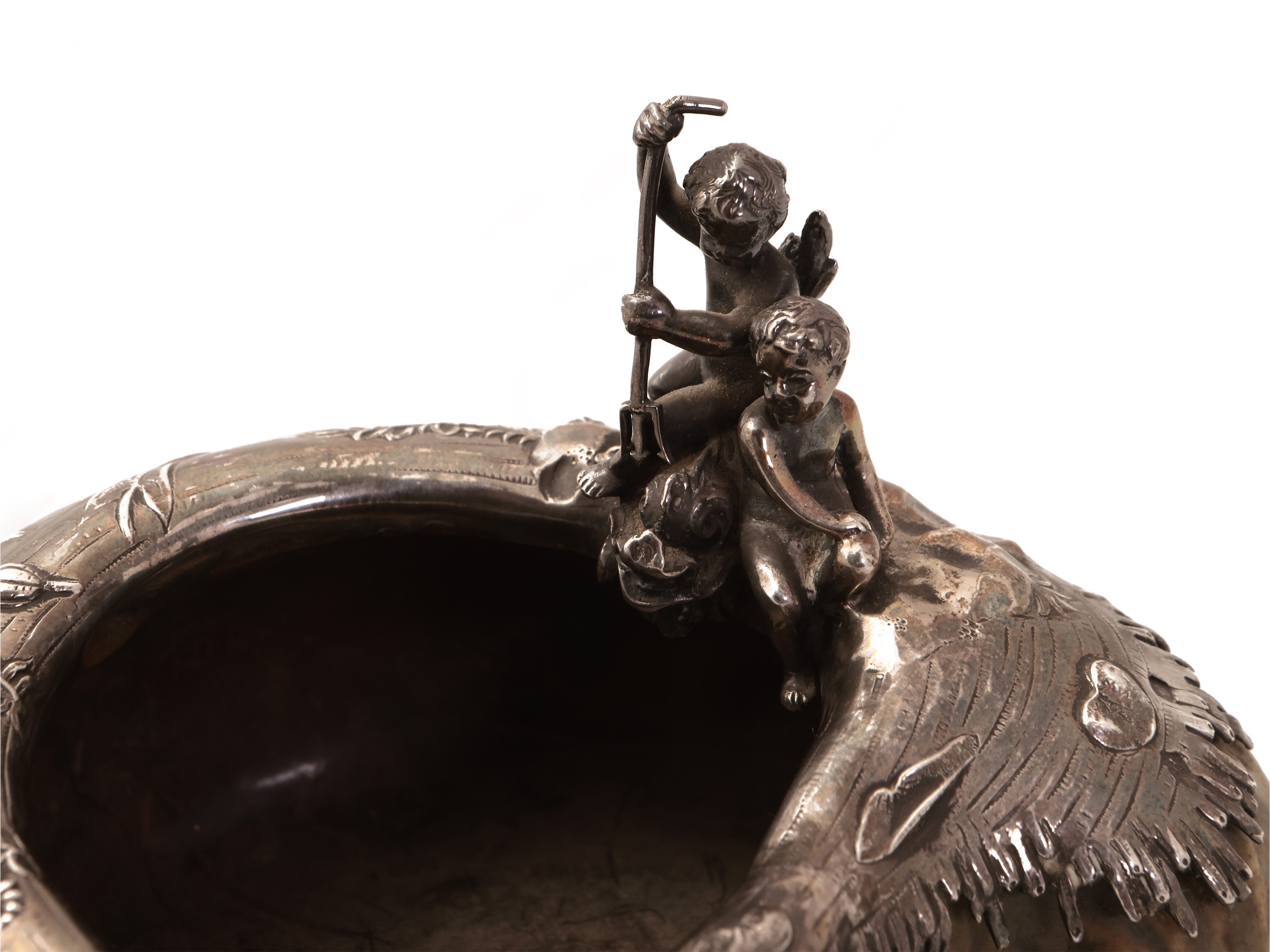 Vaschetta in gres e argento