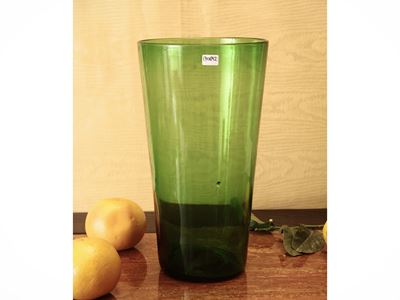 Grande Vaso in Vetro Verde di Empoli