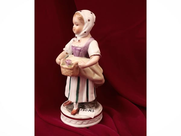Series of four porcelain figures
