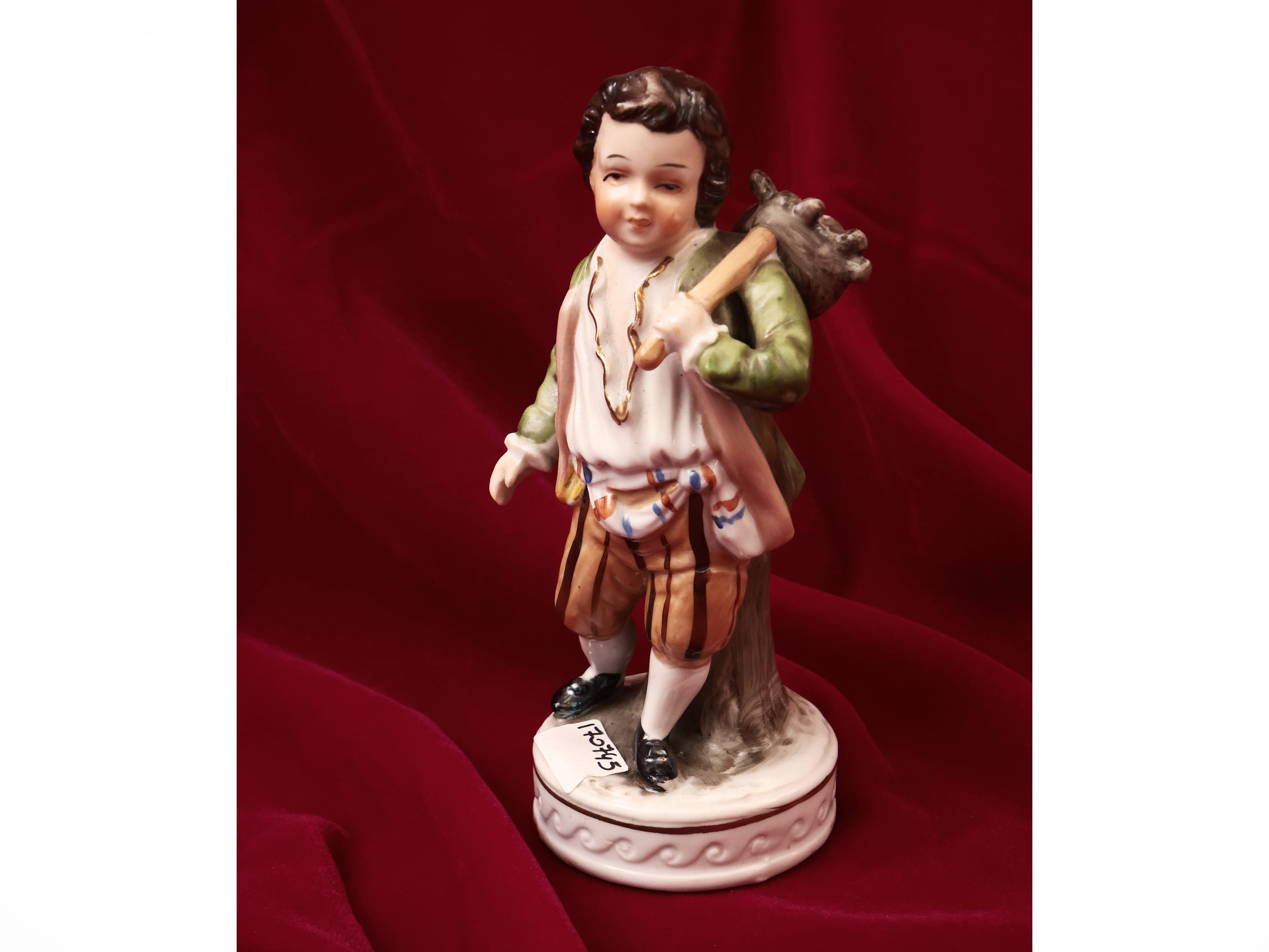 Serie di Quattro Figure in Porcellana