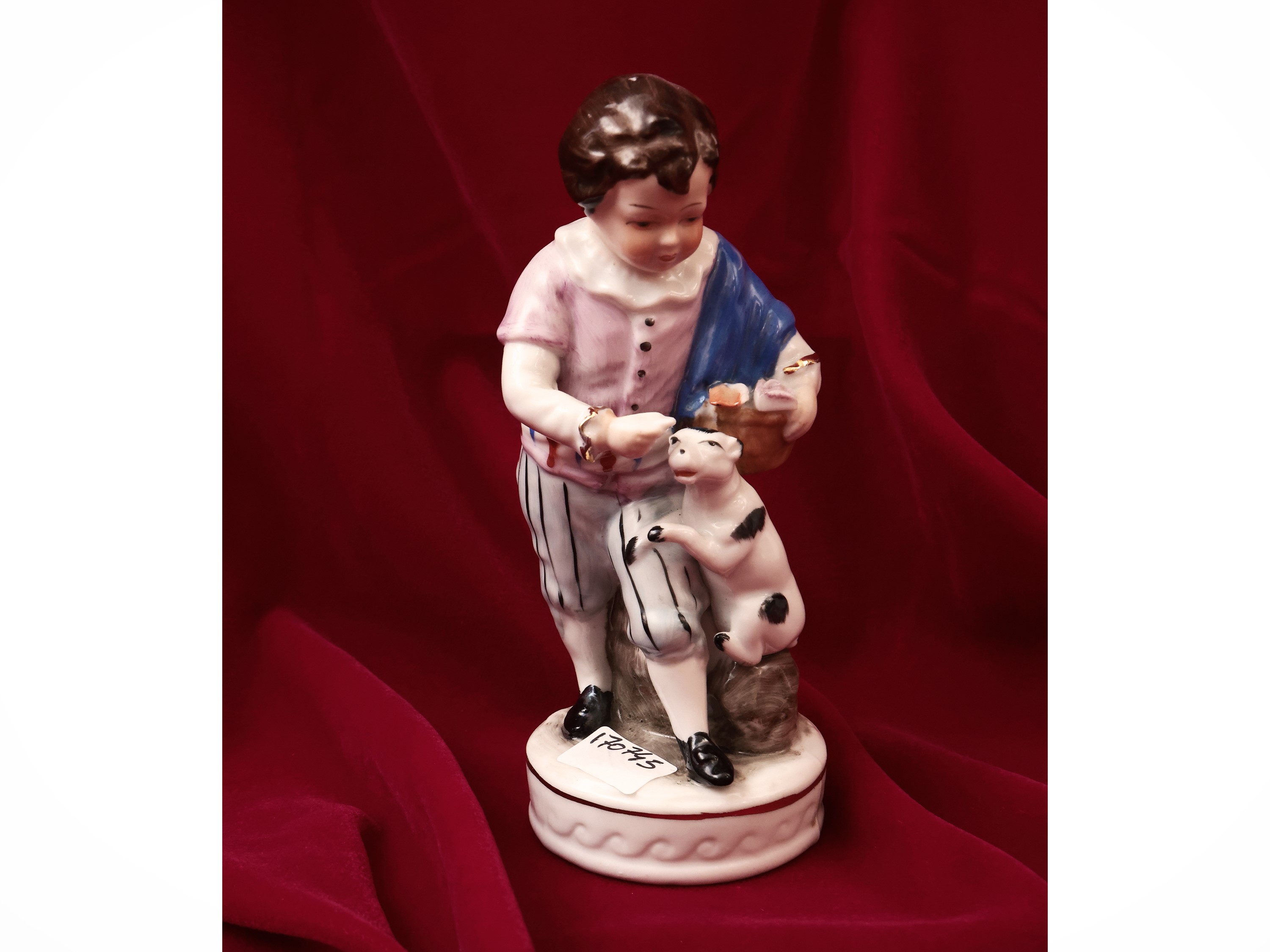 Serie di Quattro Figure in Porcellana