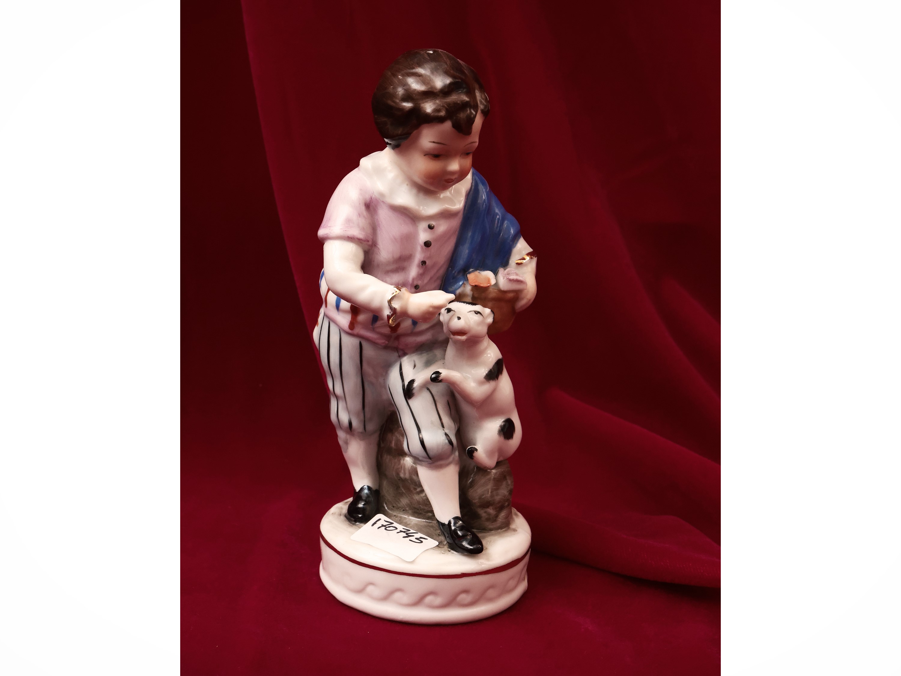 Serie di Quattro Figure in Porcellana