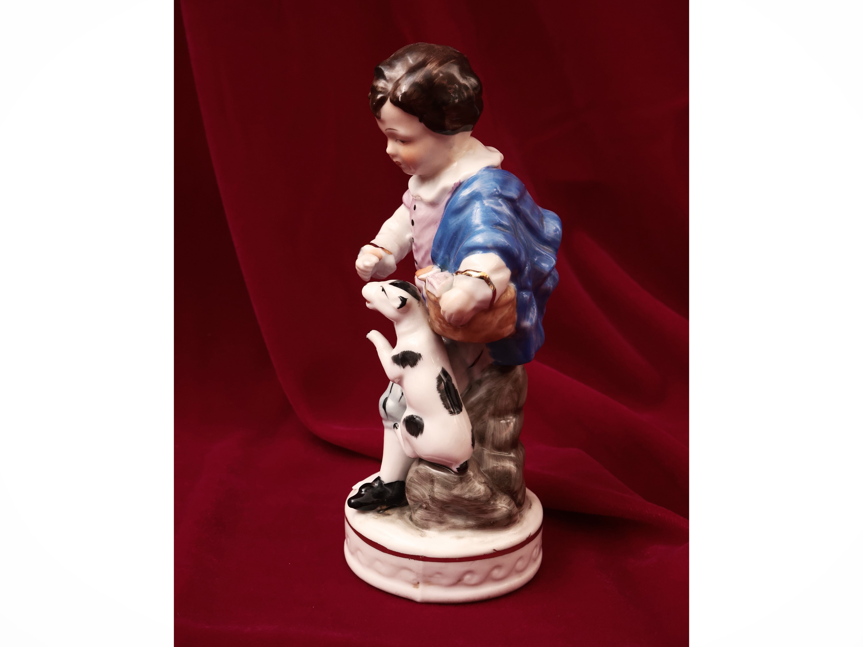 Serie di Quattro Figure in Porcellana