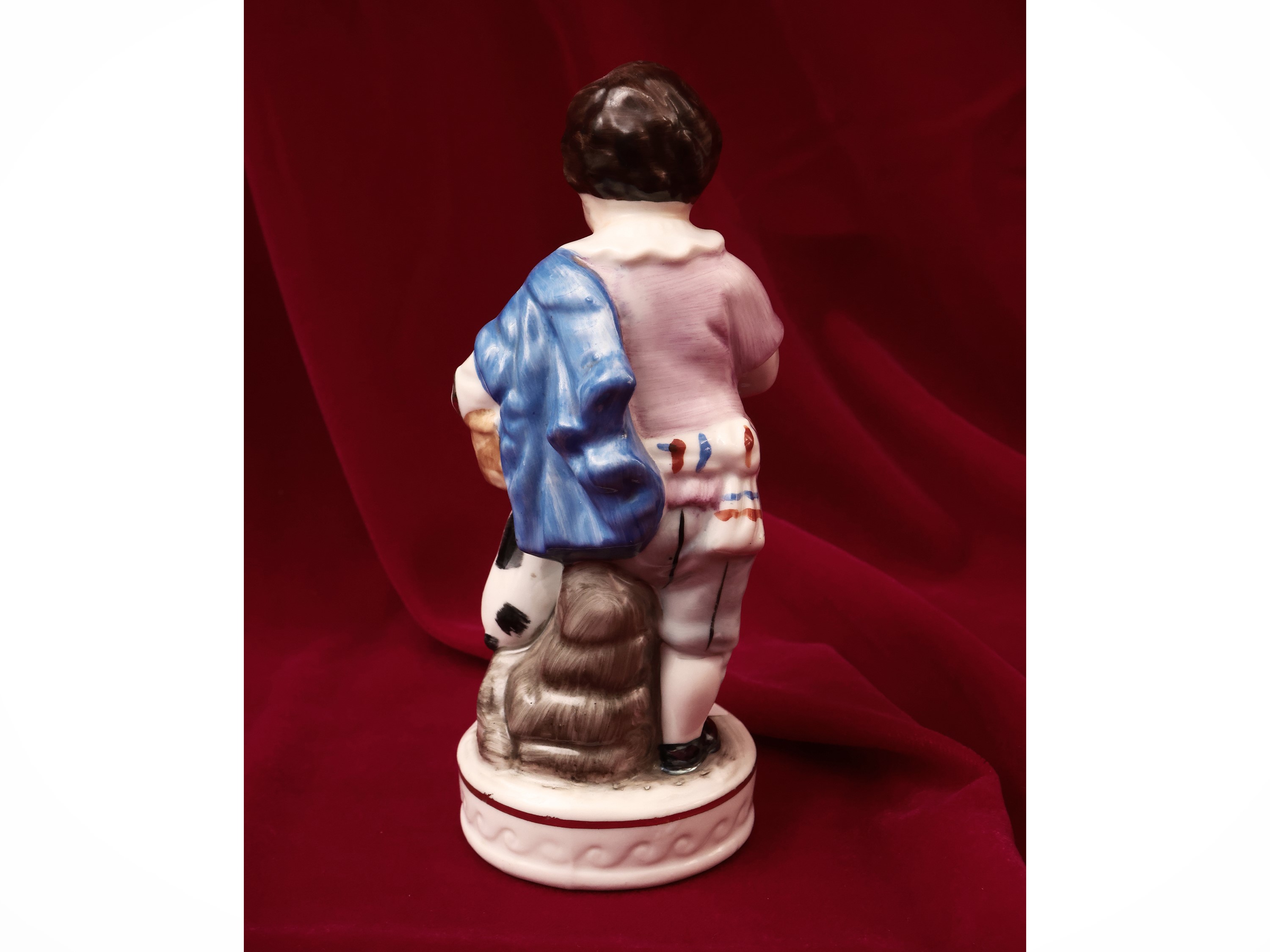 Serie di Quattro Figure in Porcellana