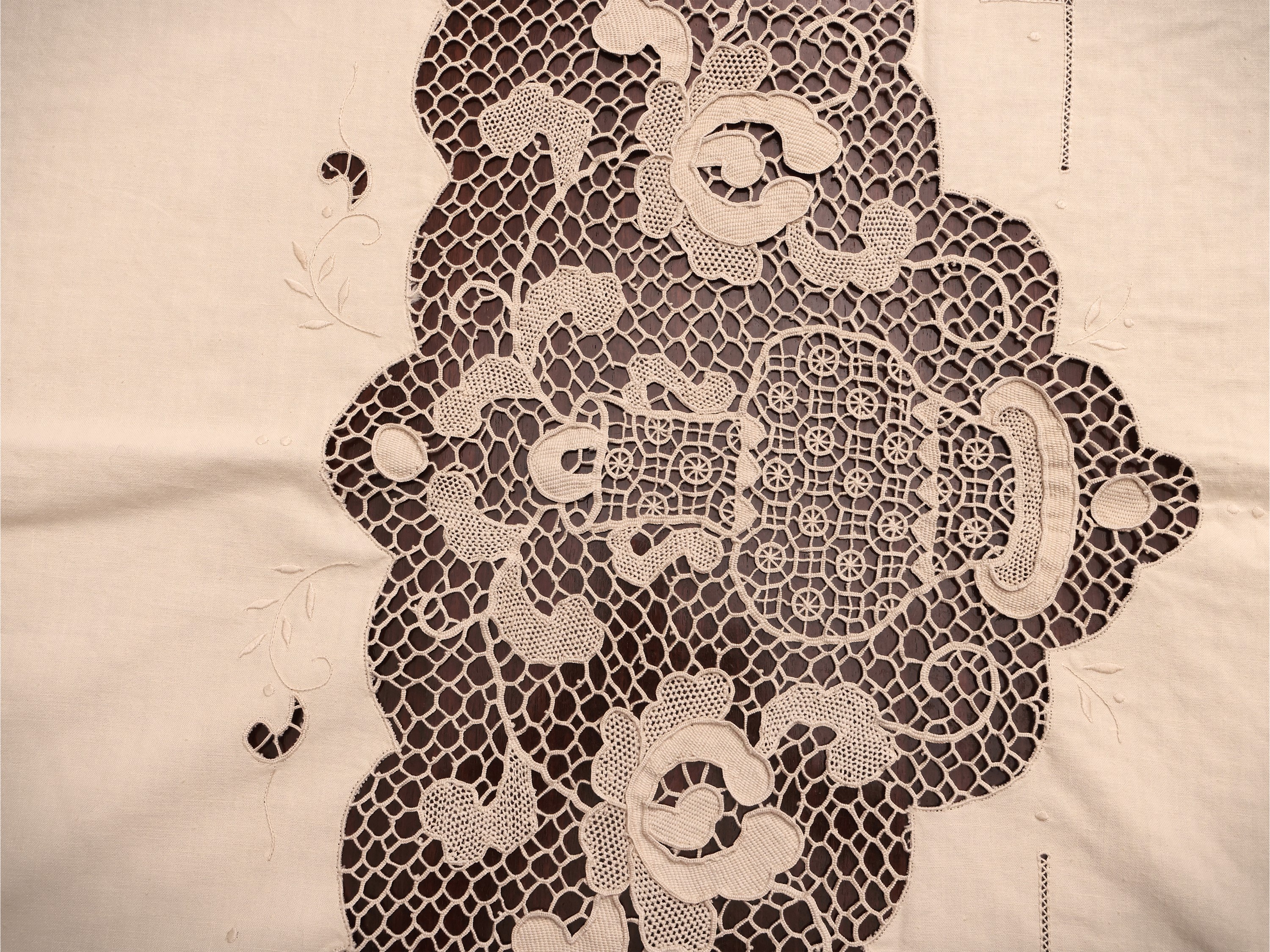 Tovaglia in Lino Bianco
