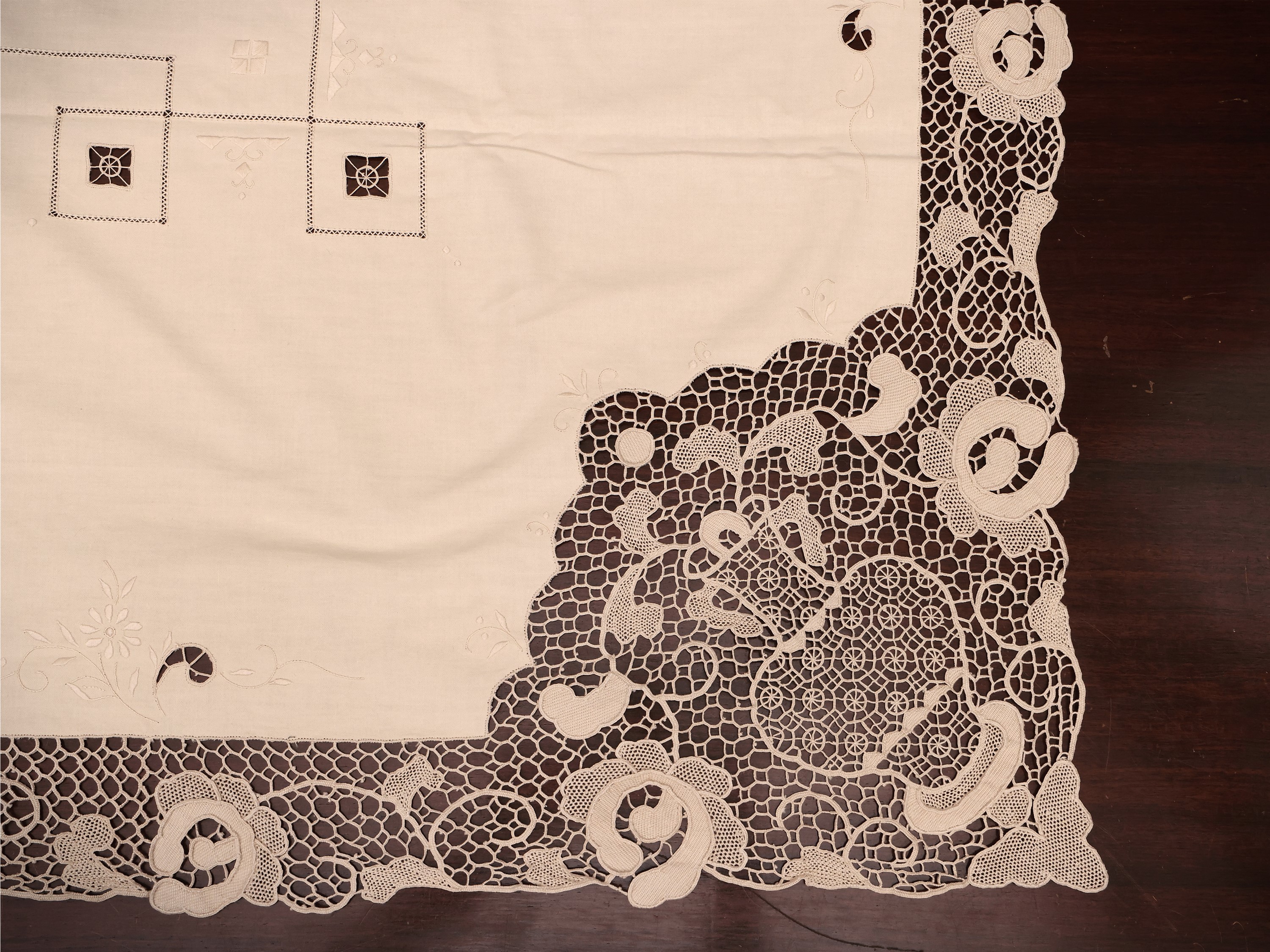 Tovaglia in Lino Bianco