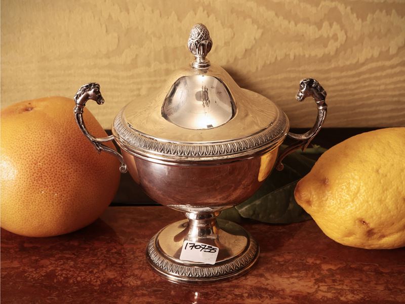 Zuccheriera in argento