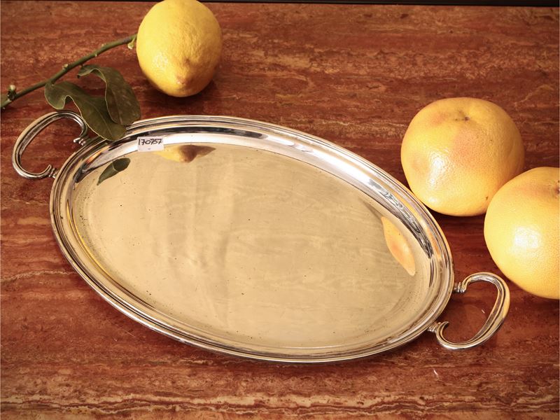 Piccola guantiera in argento