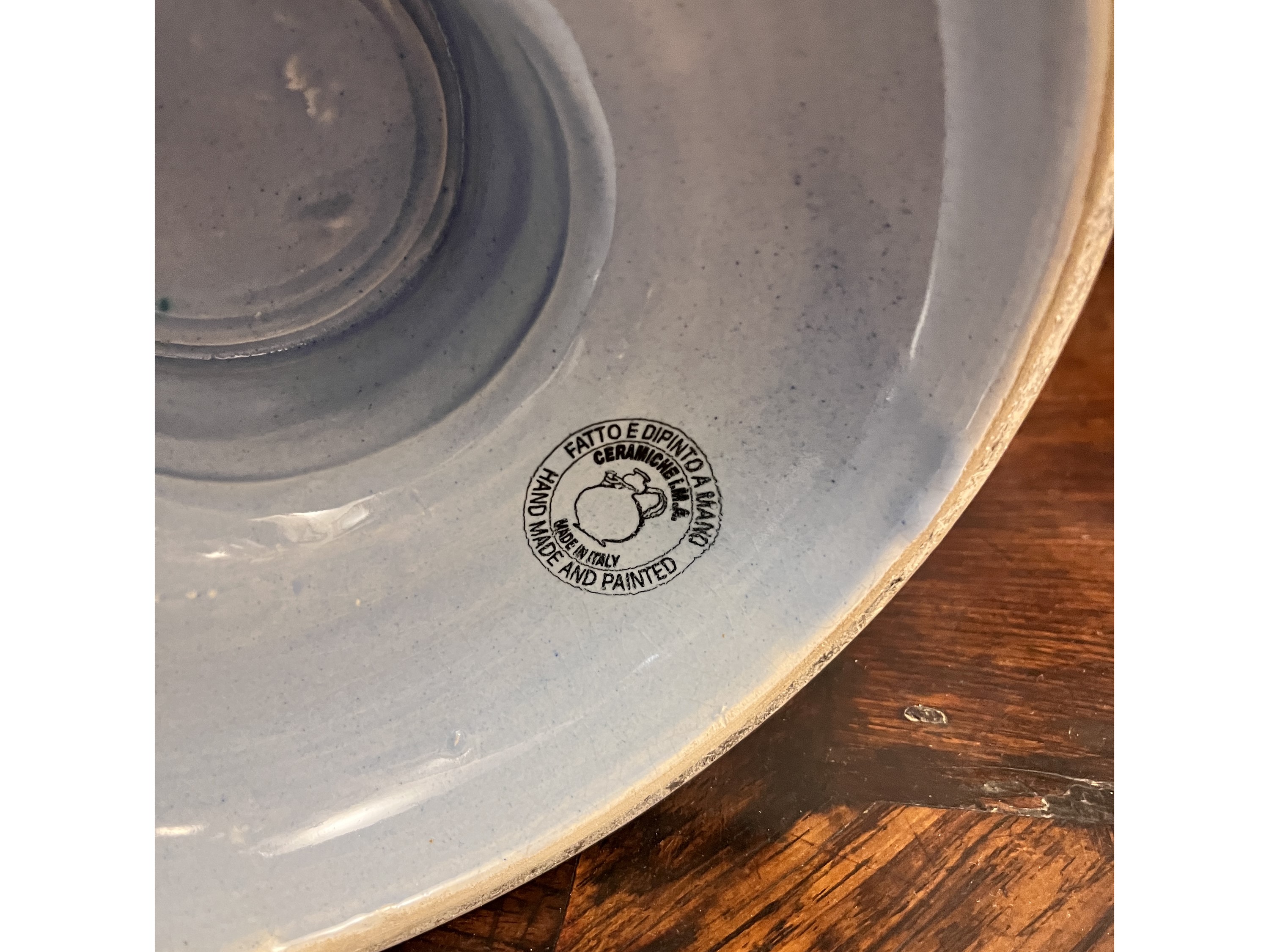 Grande vaso ad anfora in ceramica smaltata, Manifattura di Montelupo