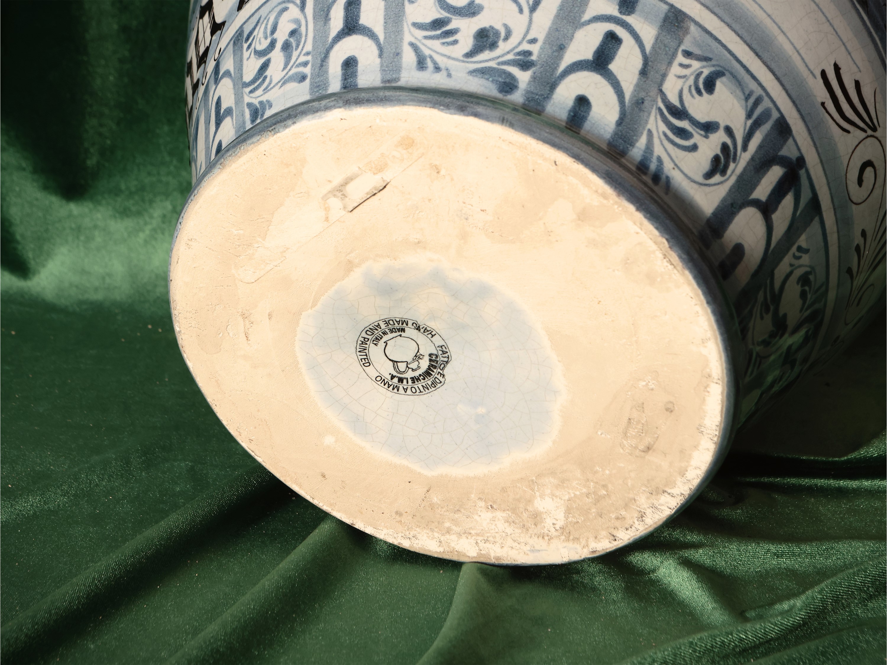 Orcetto in ceramica smaltata, Manifattura di Montelupo