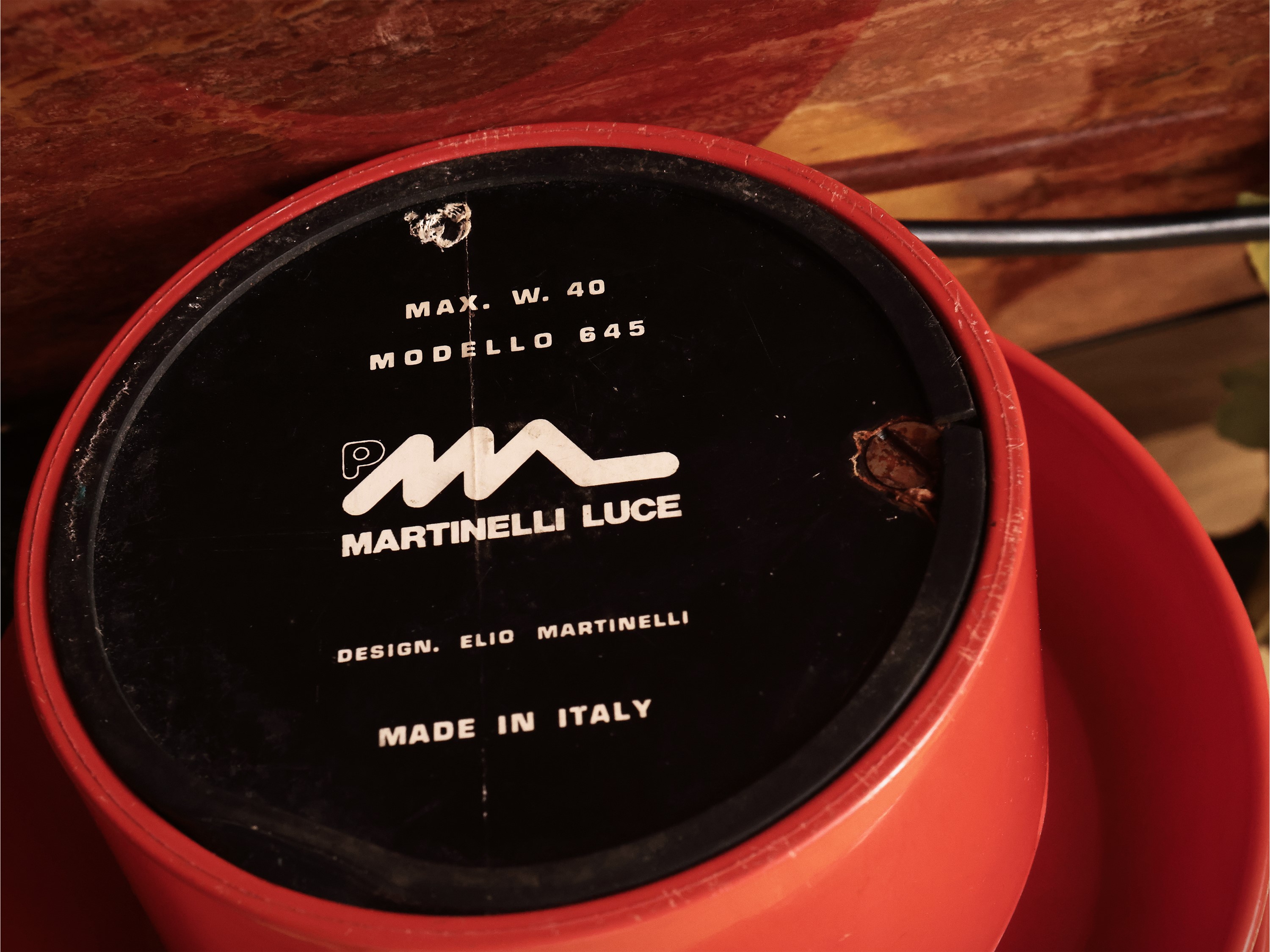 Lampada da tavolo modello 645, Elio Martinelli