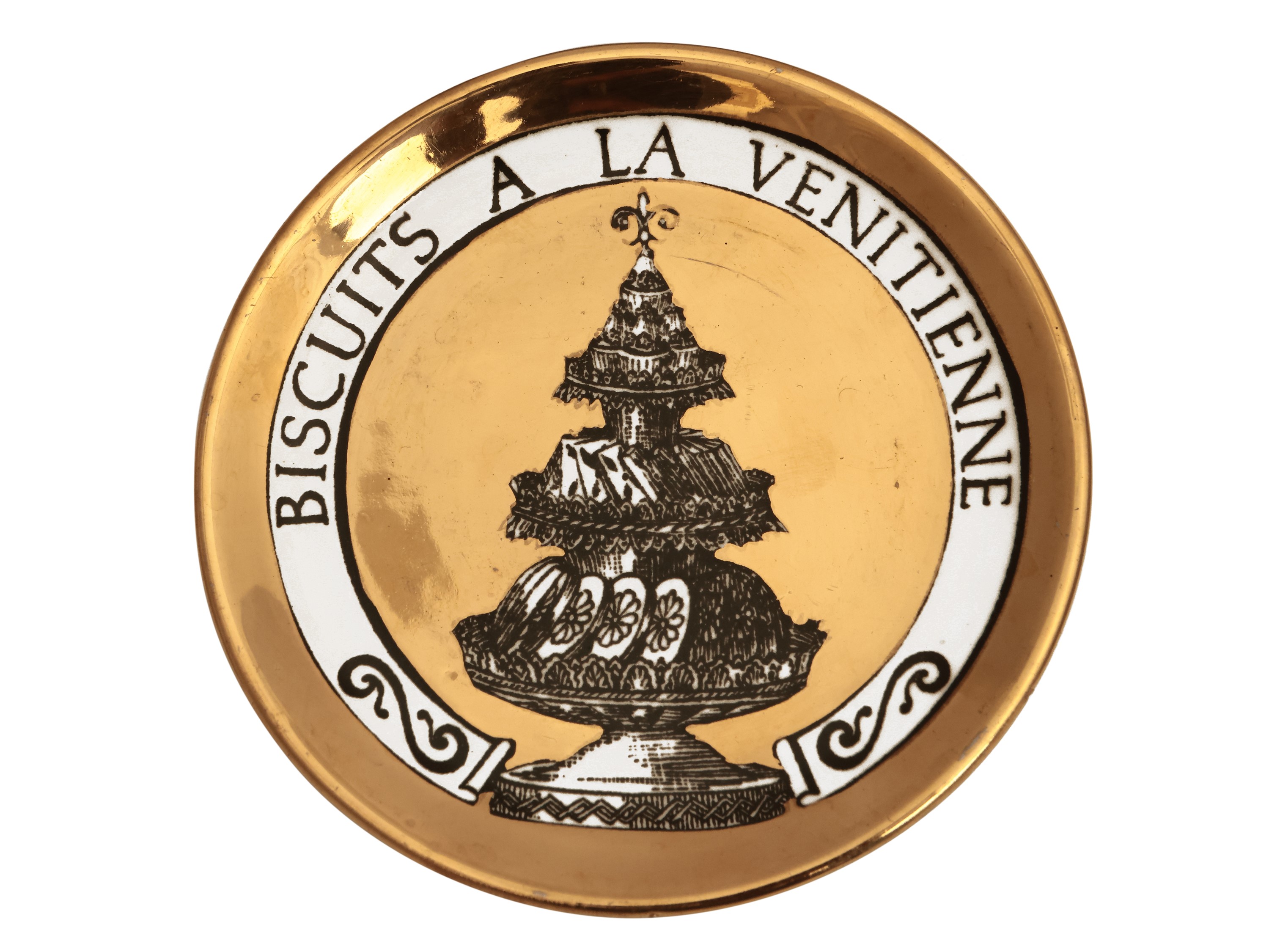 Set di otto sottobicchieri in ceramica, serie Pranzo alle Otto