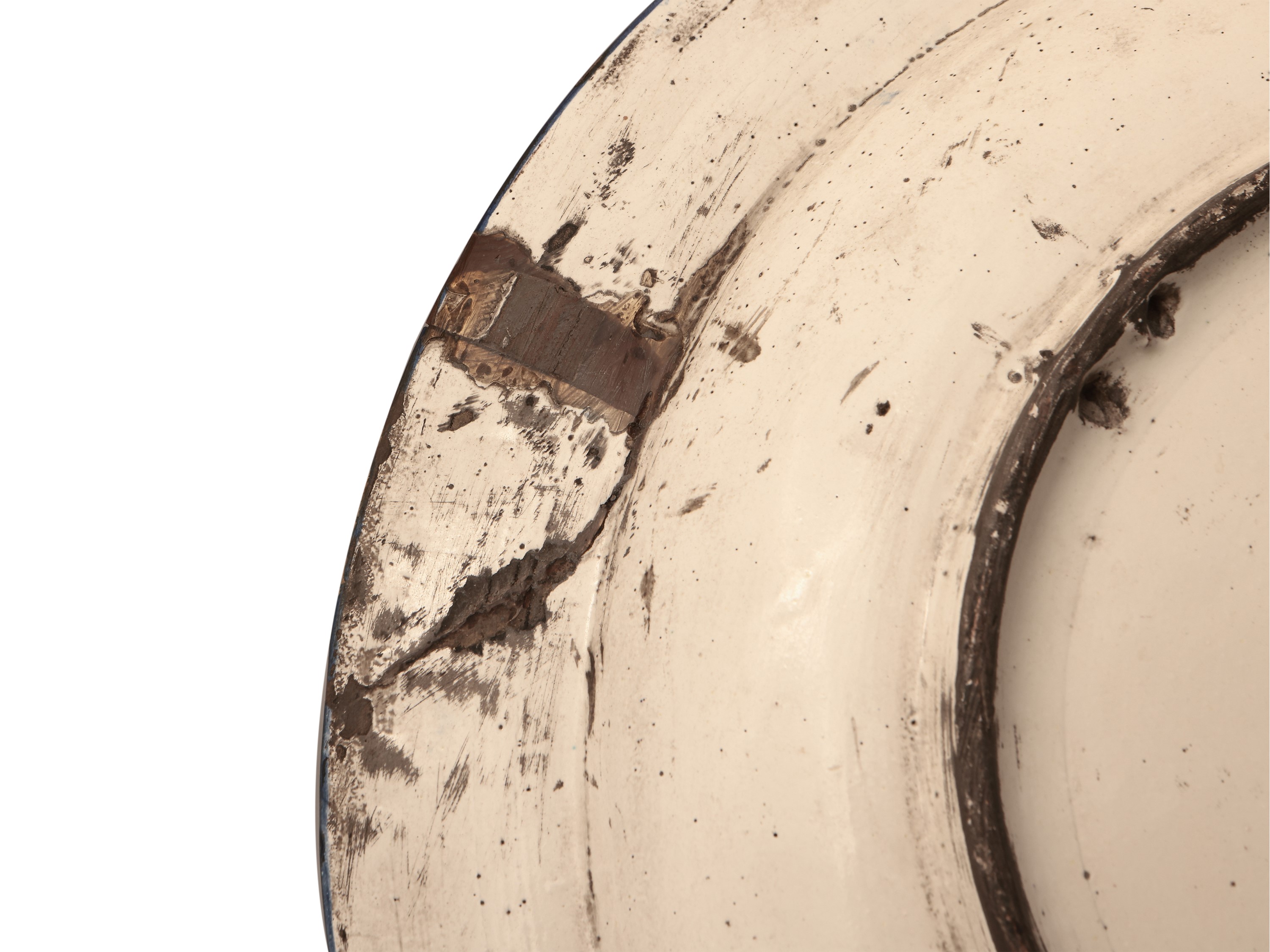 Piatto da Parata in Ceramica Smaltata